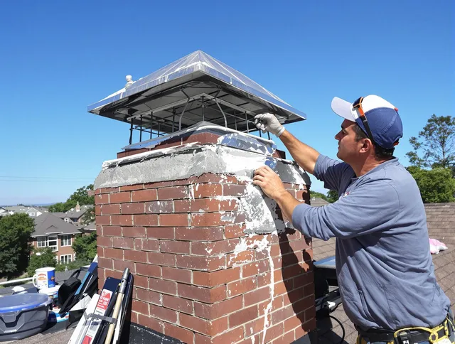 Chimney Crown Services service in Broadview Heights, OH