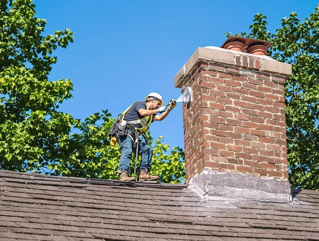 Broadview Heights Chimney Sweep performing an inspection with advanced tools in Broadview Heights, OH